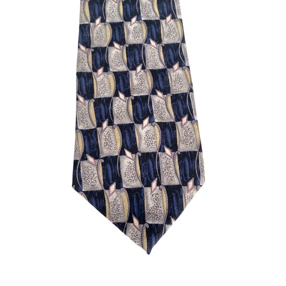 Stonehenge Champagne Cocktail Collection 100% Silk Mens Tie 57x3.6in Made In USA - Picture 2 of 6